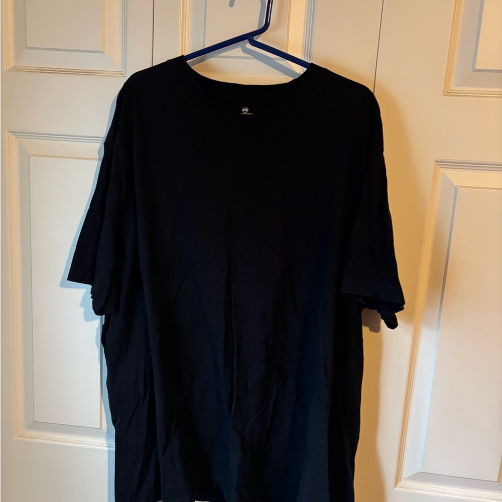 Harbor Bay Men's Black Short Sleeve Tee